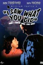 Watch I Saw What You Did Moviesjoy