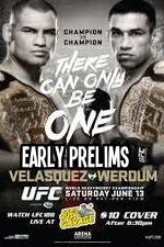 Watch UFC 188 Cain Velasquez vs Fabricio Werdum Early Prelims Moviesjoy