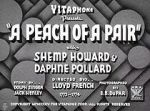 Watch A Peach of a Pair (Short 1934) Moviesjoy