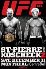 Watch UFC 124 St-Pierre vs Koscheck 2 Moviesjoy