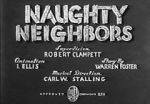 Watch Naughty Neighbors (Short 1939) Moviesjoy