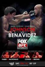 Watch UFC On Fox Johnson vs Benavidez II Moviesjoy