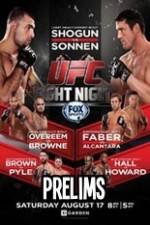 Watch UFC Fight Night 26 Preliminary Fights Moviesjoy