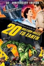 Watch 20 Million Miles to Earth Moviesjoy
