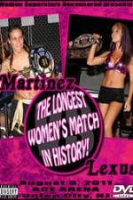 Watch Martinez vs Lexus Longest Match in History Moviesjoy
