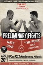 Watch UFC on Fox 7: Henderson vs. Melendez Preliminary Fights Moviesjoy