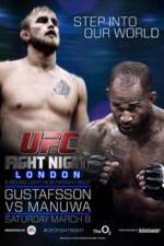 Watch UFC Fight Night 38 Gustafsson vs Manuwa Moviesjoy