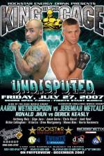 Watch King of the cage Undisputed Moviesjoy