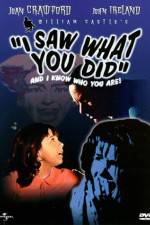 Watch I Saw What You Did Moviesjoy
