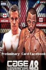 Watch Cage Warriors 48 Preliminary Card Facebook Moviesjoy