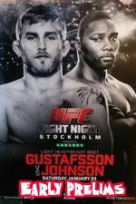 Watch UFC on Fox 14 Gustafsson vs Johnson Early Prelims Moviesjoy