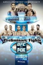 Watch UFC On Fox Henderson vs Diaz Preliminary Fights Moviesjoy