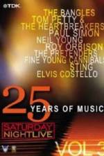 Watch Saturday Night Live 25 Years of Music Volume 3 Moviesjoy