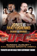 Watch UFC Live Jones vs. Matyushenko Moviesjoy