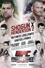 Watch UFC Fight Night Shogun vs Henderson 2 Moviesjoy