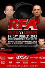 Watch RFA 8: Pettis vs. Pegg Moviesjoy