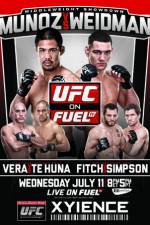 Watch UFC on FUEL 4: Munoz vs. Weidman Moviesjoy