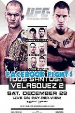 Watch UFC 155 Dos Santos vs Velasquez 2 Facebook Fights Moviesjoy