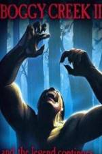 Watch The Barbaric Beast of Boggy Creek, Part II Moviesjoy