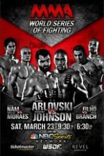 Watch World Series of Fighting 2 Arlovski vs Johnson Moviesjoy