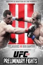 Watch UFC 166: Velasquez vs. Dos Santos III Preliminary Fights Moviesjoy