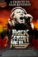 Watch Back from Hell A Tribute to Sam Kinison Moviesjoy